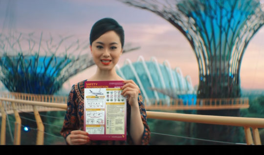 Singapur Havayolları'nın Yeni Güvenlik Kuralları Videosu