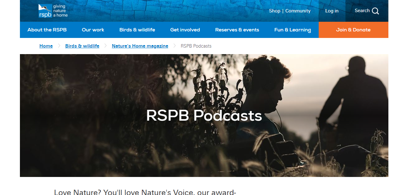 nature's voice podcast