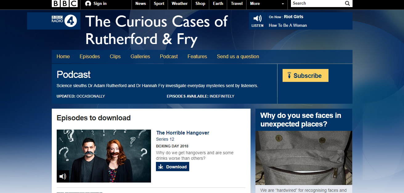 the curious cases of rutherford and fry podcast