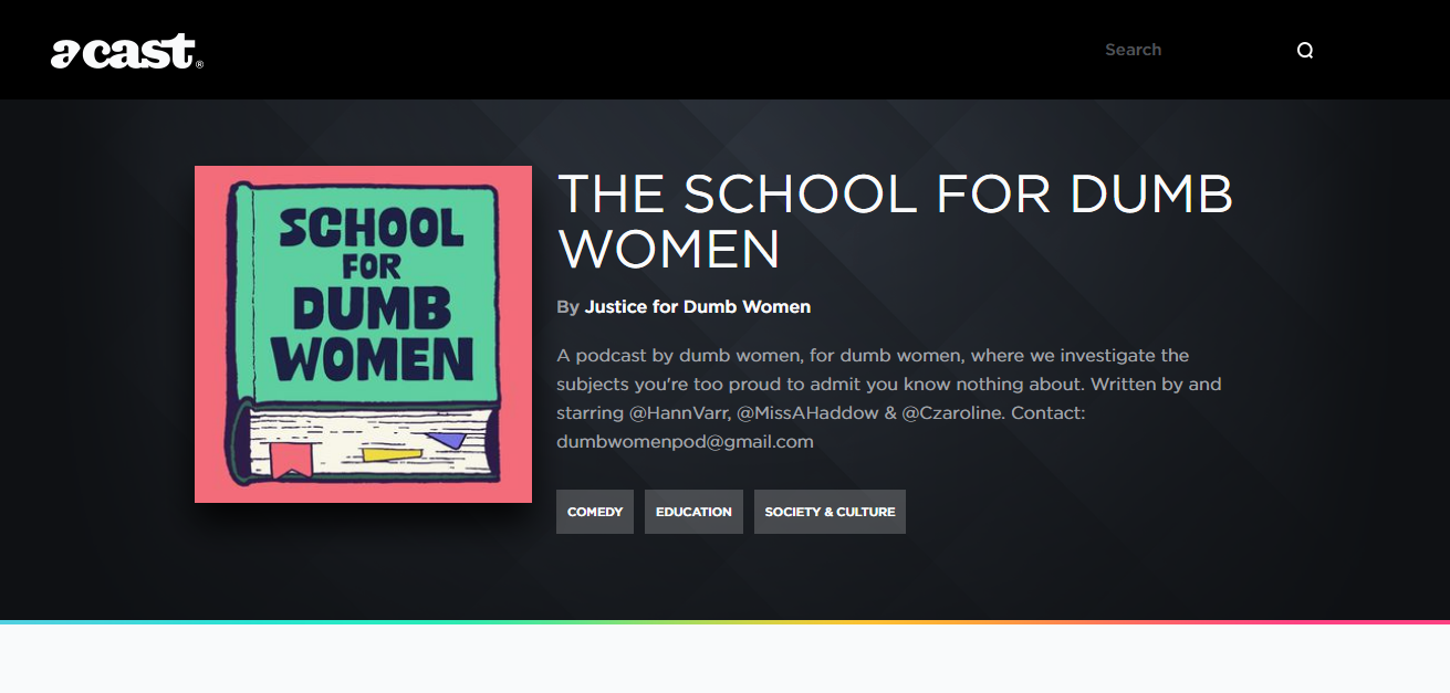 the school for dumb women podcast