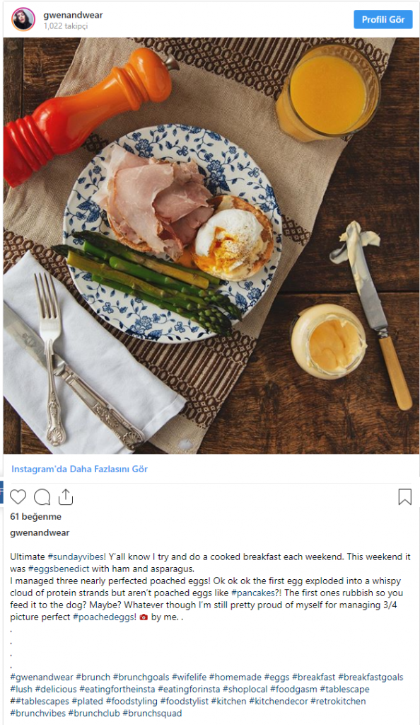 Instagram yalanları: yemeğim mükemmel