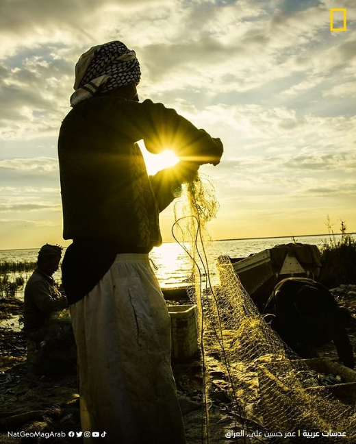 Fırat Nehri, balıkçı, fotoğraf
