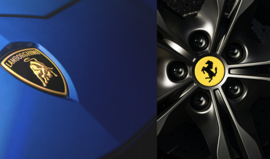 Lamborghini-Ferrari-rekabet-kapışma-girişim